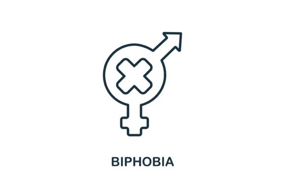 Biphobia Icon from LGBT Collection: A Practical Guide for Designers and Content Creators