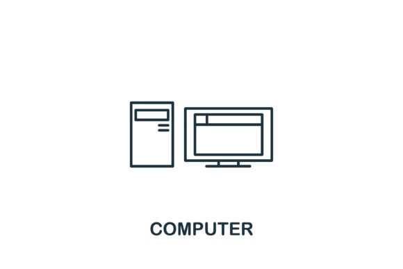 Computer: A Versatile Icon for Modern Design Projects